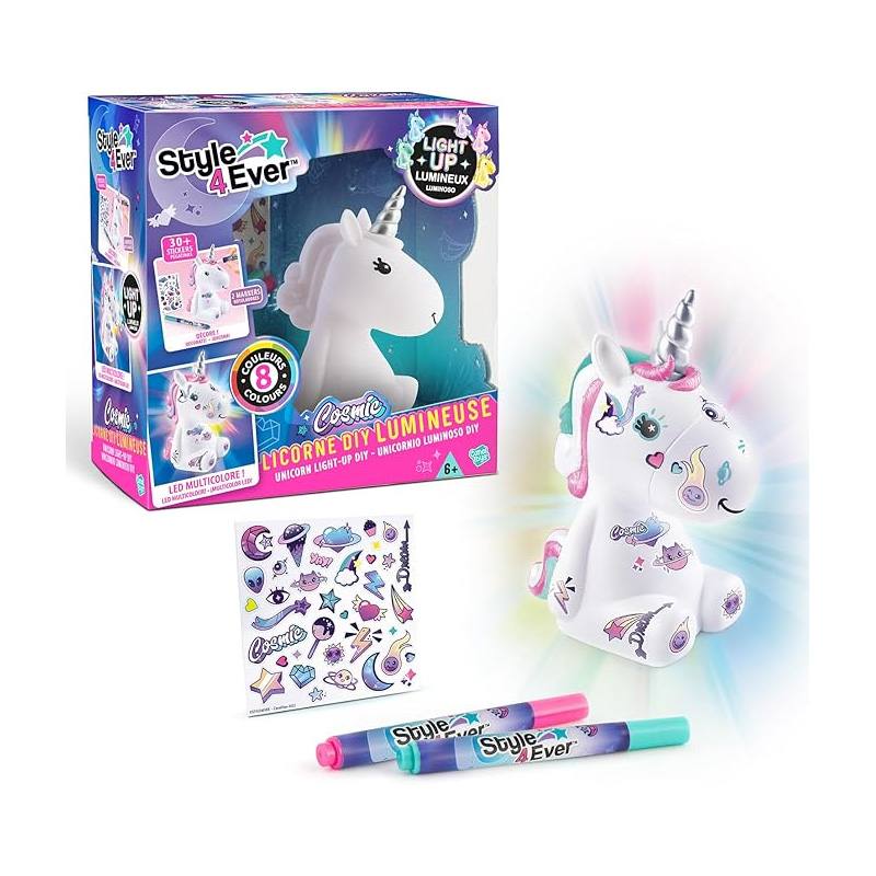 Canal Toys Diy Ofg 293 Unicornio Luminoso Para Decorar