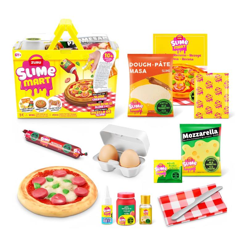 Zuru Shopping 15905B Canasta Pequena Slime Mart Pizza Serie 1