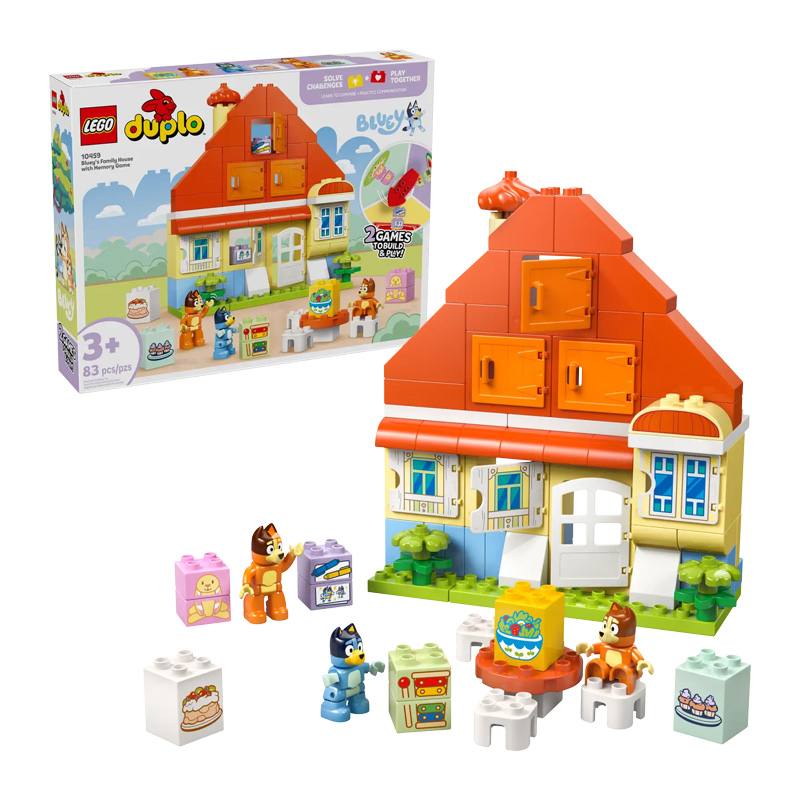 Lego Duplo 10459 Casa Familiar De Bluey Con Juego De Memoria