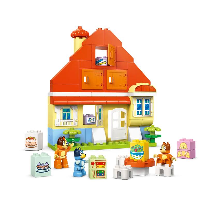 Lego Duplo 10459 Casa Familiar De Bluey Con Juego De Memoria