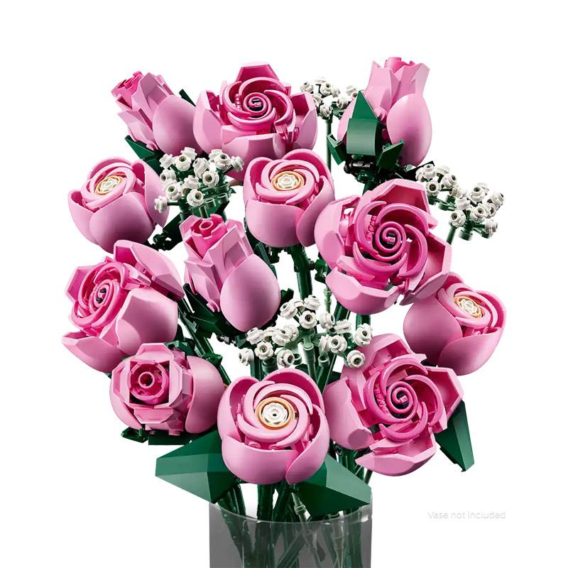 Lego Botanicals 10374 Ramo De Rosas Rosadas