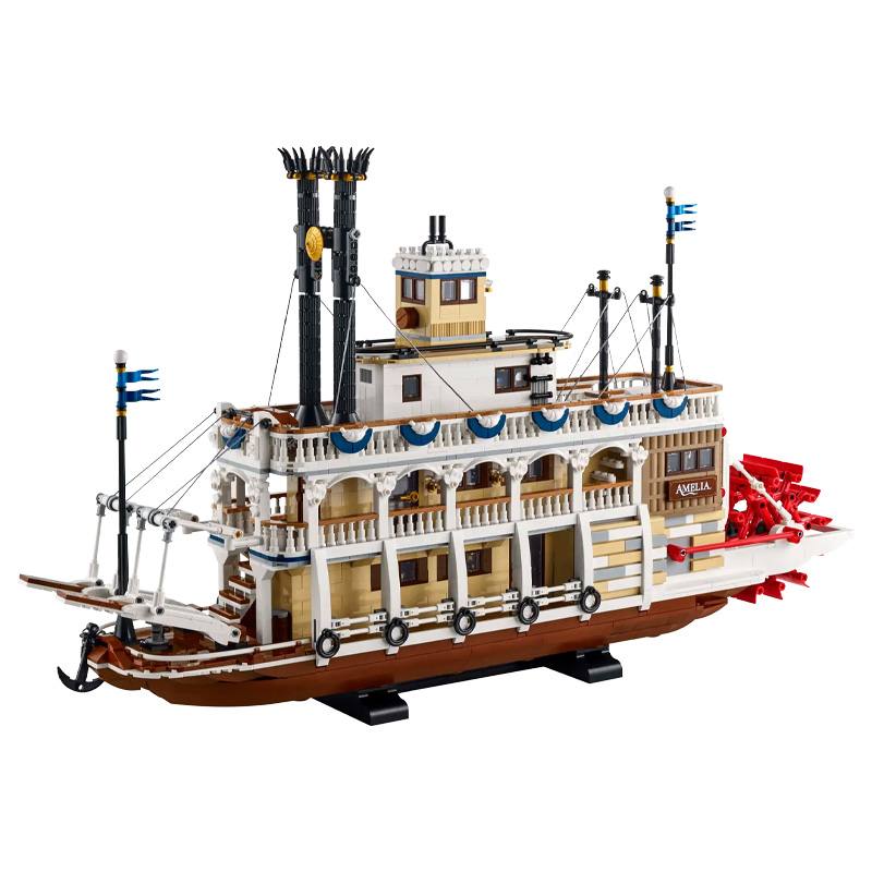 Lego Ideas 21356 Barco De Vapor Del Rio