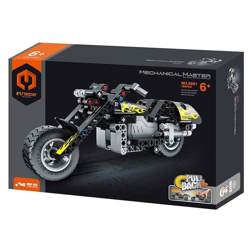Im.Master Mechanical Master 5813 Motocicleta Pull Back Surtido