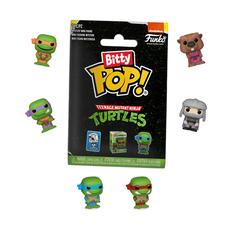 Funko Pop! 72651 Bitty Tortugas Ninja Comics Surtido