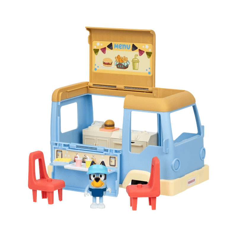 Moose Bluey 18919 Serie 13 Chef Set Juego Camion De Comidas