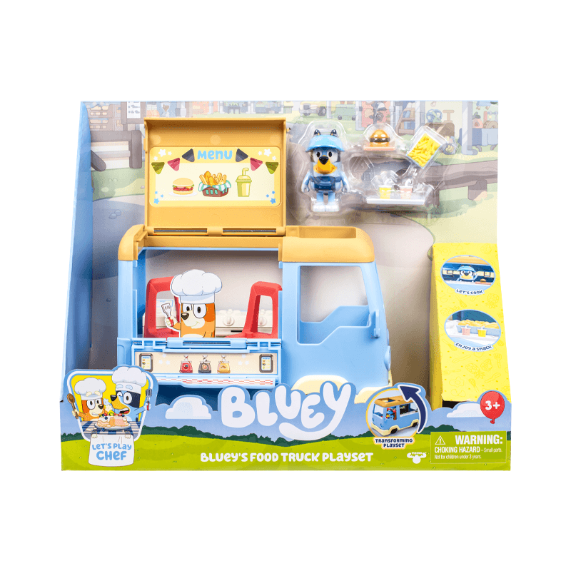 Moose Bluey 18919 Serie 13 Chef Set Juego Camion De Comidas