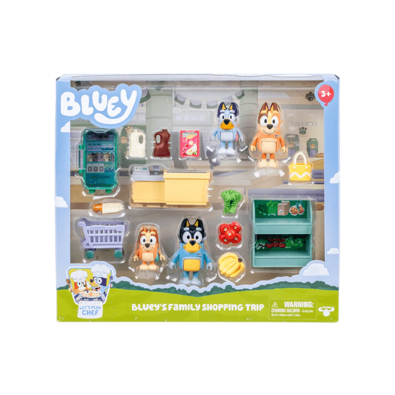 Moose Bluey 18999 Serie 13 Chef Pack Compras De Viaje