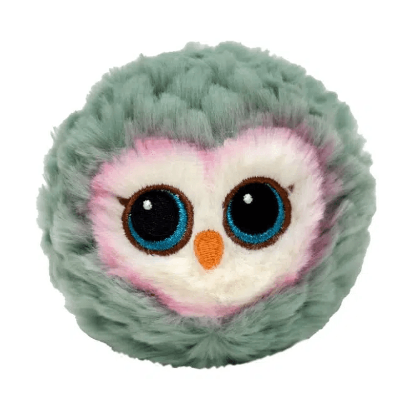 Boing Toys Ty Beanie Babies 83085 Bouncers Feathers Buho Gris Regular