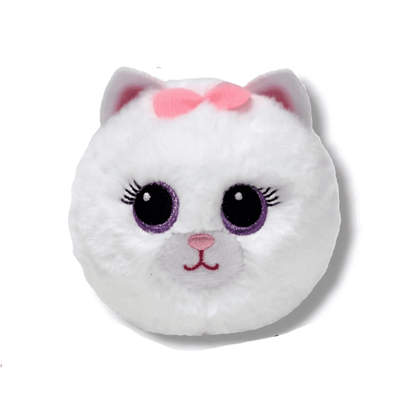 Boing Toys Ty Beanie Babies 83086 Bouncers Purdy Gato Blanco Regular