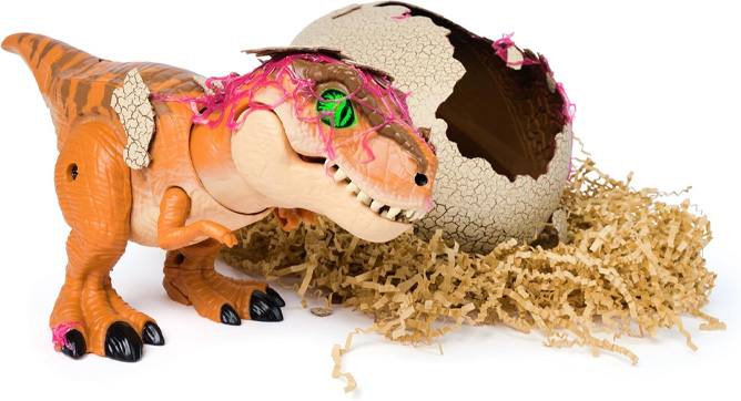 Spin Master Jurassic World 6072462 Primal Hatch Jurassic T Rex Interactivo
