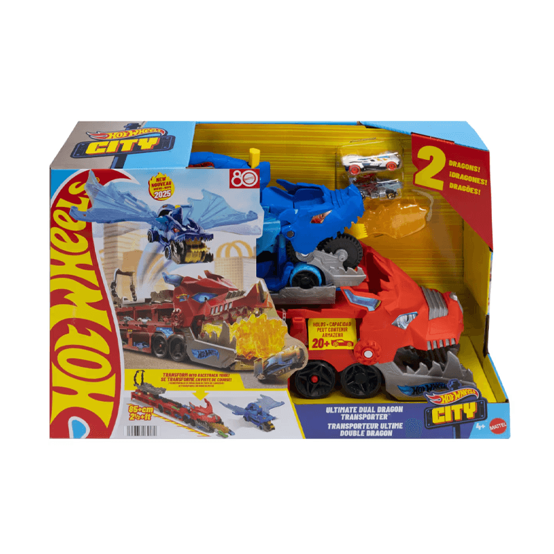 Mattel Hot Wheels Jbm72-0 Ciudad Camion De Carga Ultimo Modelo 2