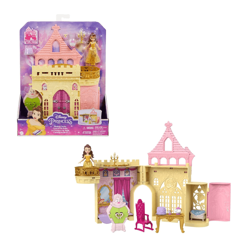Mattel Disney Princesas Jdp54-0 Bestia Castillo De Stickers