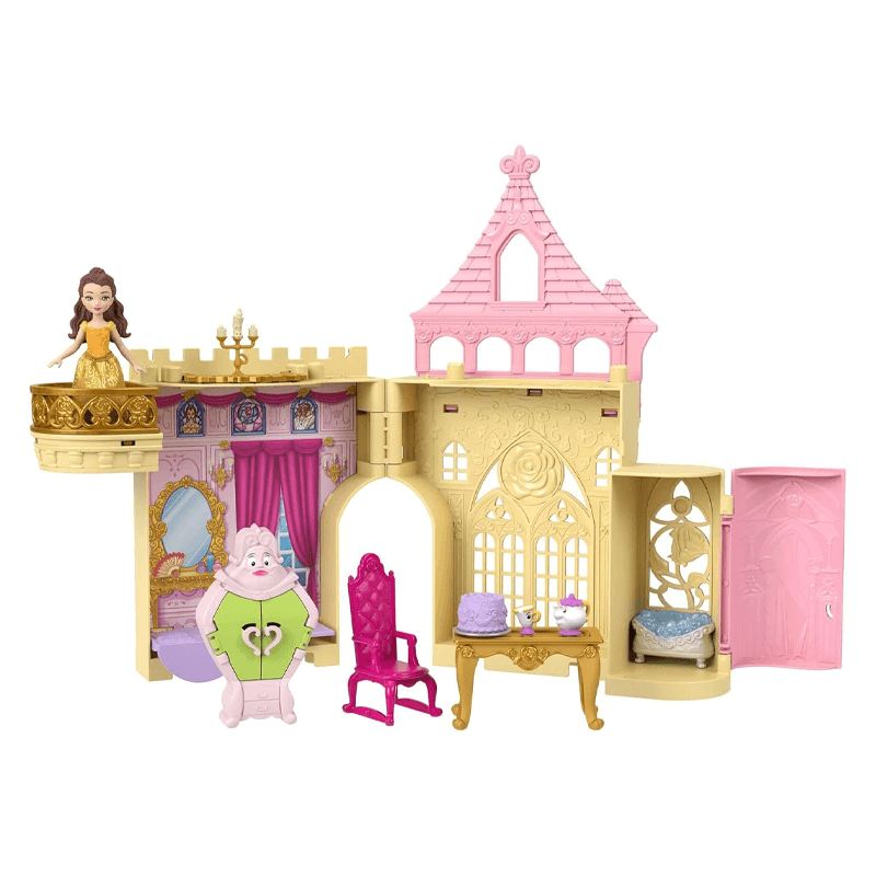 Mattel Disney Princesas Jdp54-0 Bestia Castillo De Stickers