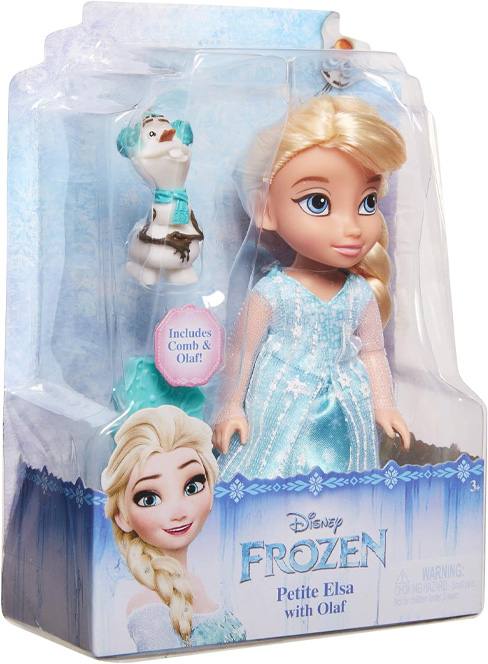 Jakks Pacific Frozen 278214 Muneca Petite San Valentin Con Accesorio Y Peine