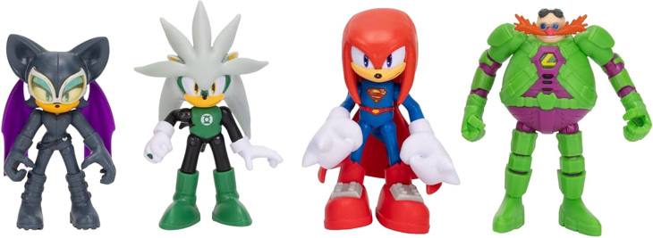 Jakks Pacific Dc Comics 429044 Sonic Figuras Proyecto Jacket Surtido Ola 2 5 Pulgadas
