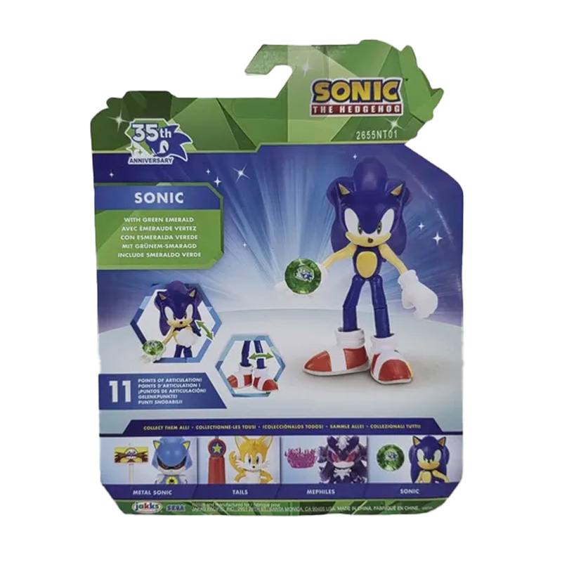 Jakks Pacific Sonic 431524 Figuras 35 Aniversario Ola 1 4 Pulgadas