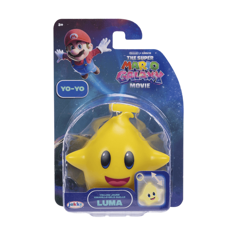 Jakks Pacific Super Mario Galaxy 432314 Articulos Novedad Proyecto Surtido