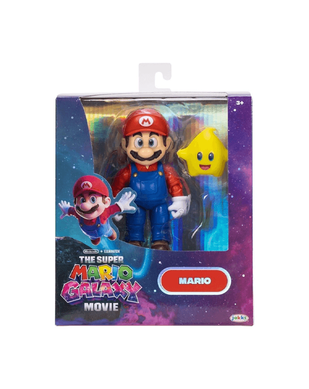 Jakks Pacific Super Mario Galaxy 432294 Figuras Proyecto 5 Pulgadas Surtido Ola 1