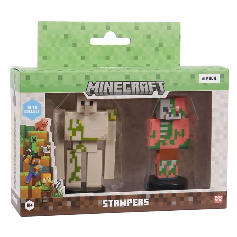 Pmi Kind Word Minecraft Mc5015 Set Minecraft Stamper 2 Figuras
