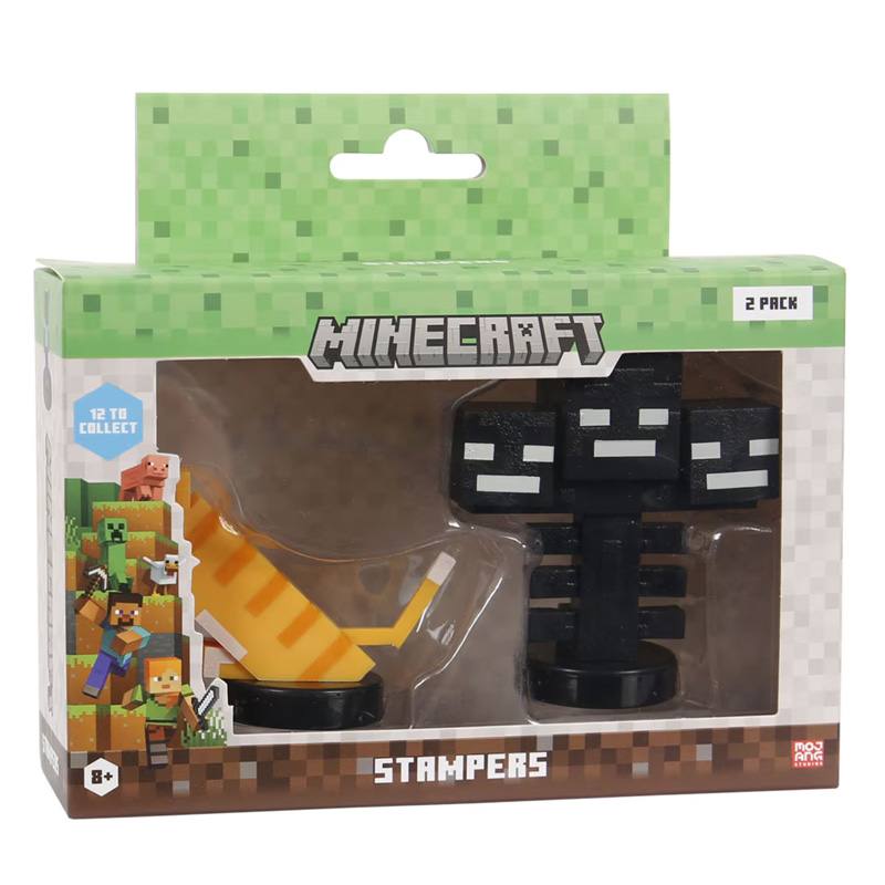 Pmi Kind Word Minecraft Mc5015 Set Minecraft Stamper 2 Figuras
