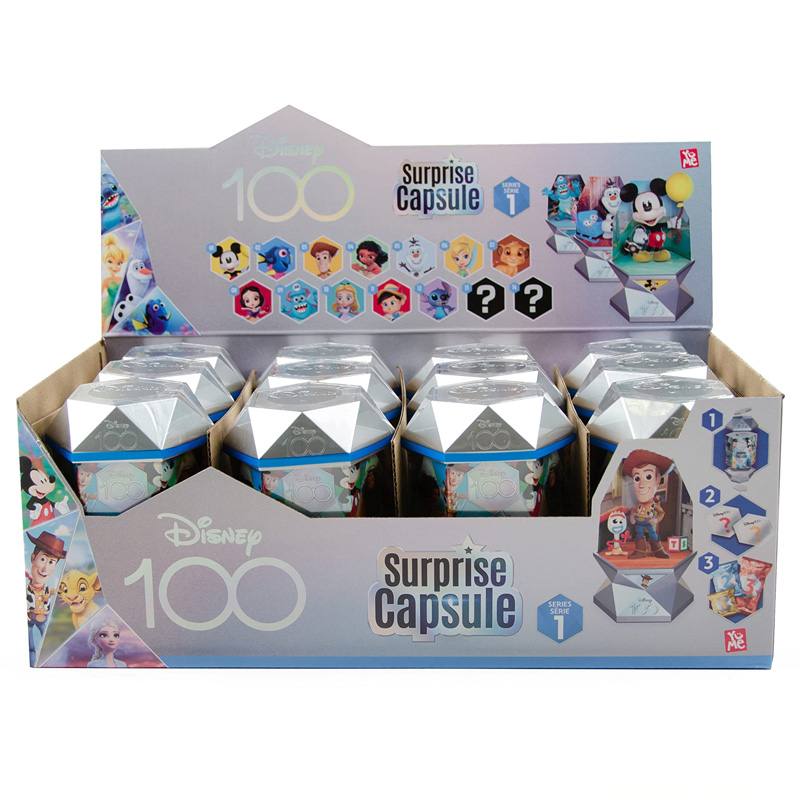 Yume Disney 19551 Capsulas Sorpresa Disney 100 Serie 1