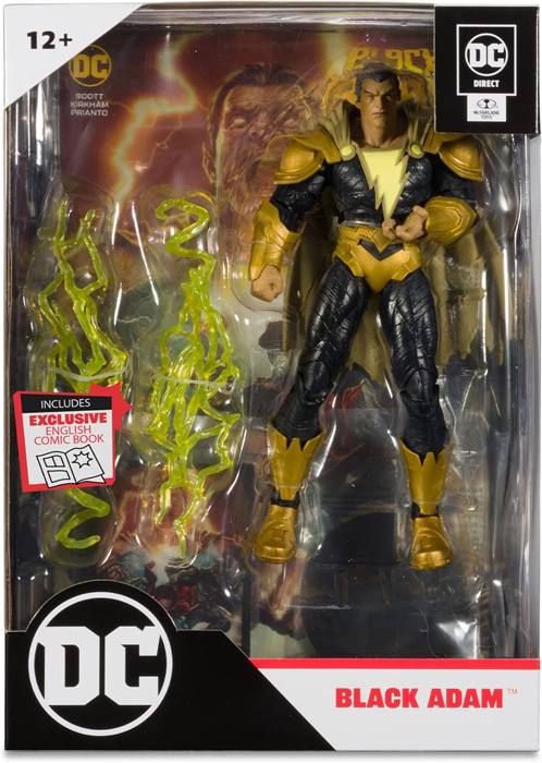 Mcfarlane Toys Dc Comics 15901 Black Adam Figura 7 Pulgadas