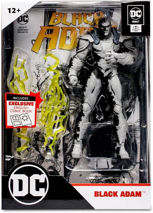 Mcfarlane Toys Dc Comics 15894 Black Adam Direct Figura 7 Pulgadas