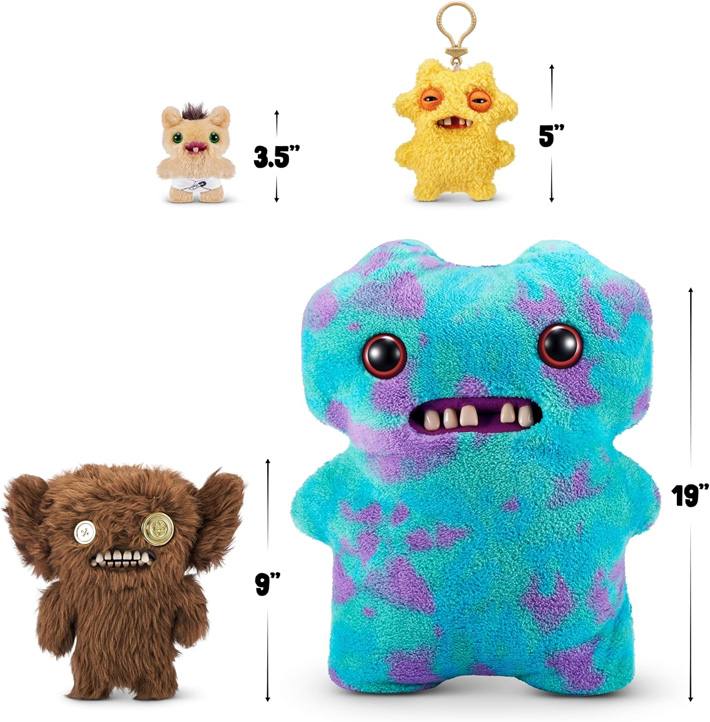 Zuru Fugglers 15708 Dorado Peluche 9 Pulgadas