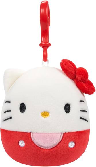 Jazwares Squishmallows Sqsn01342 Hello Kitty Y Amigos Kawaii Peluche Clip 3.5 Pulgadas