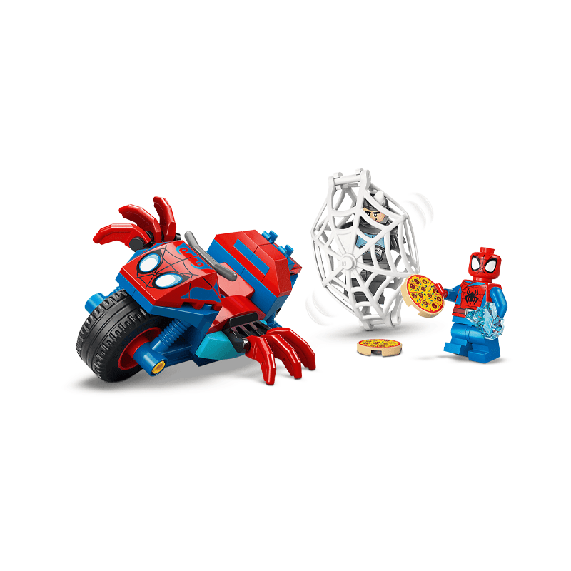 Lego Marvel 11206 Spidey En Su Motocicleta