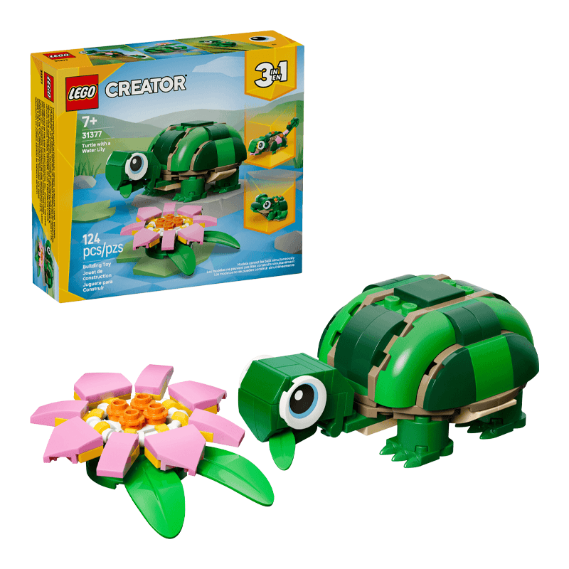 Lego Creator 31377 Tortuga Con Area De Agua