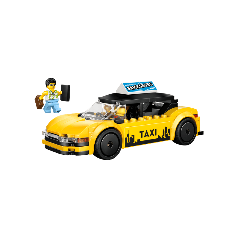 Lego City 60487 Taxi Amarillo