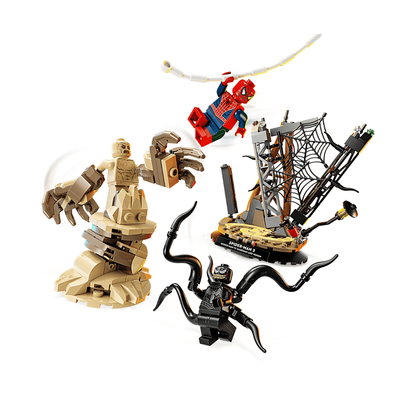 Lego Marvel 76334 Batalla Epica Spiderman Contra Sandman