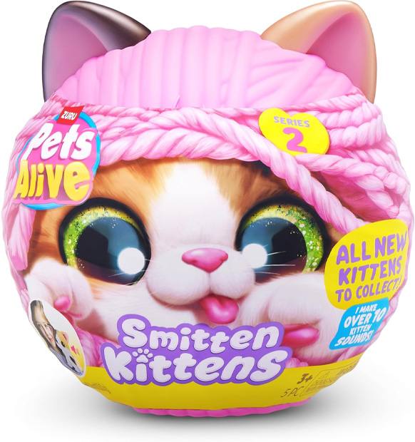 Zuru Pets Alive 9568 S001 Peluche Interactivo Smitten Kittens Serie 2