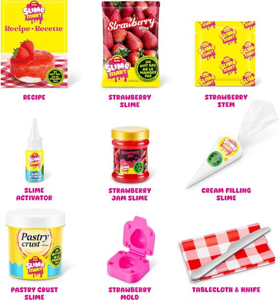 Zuru Slime Mart 15901A Bolsa Compra Pequena Fresa Cheesecake Serie 1
