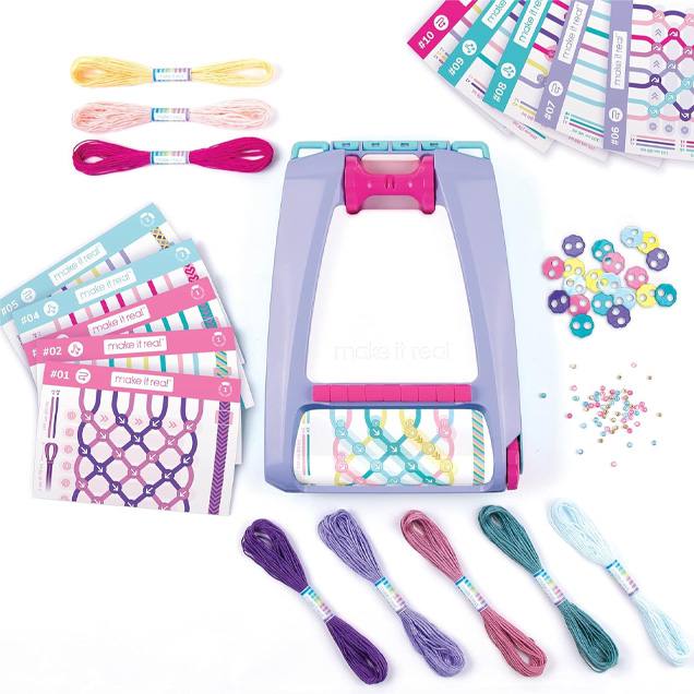Make It Real Diy 1457 Herramienta Para Hacer Pulseras De La Amistad