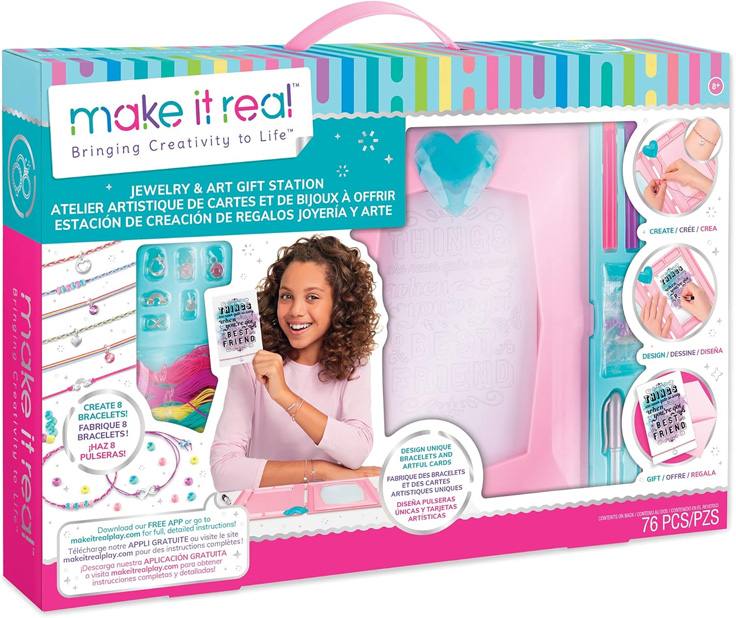 Make It Real Diy 1518 Estacion De Regalo De Joyeria Y Arte