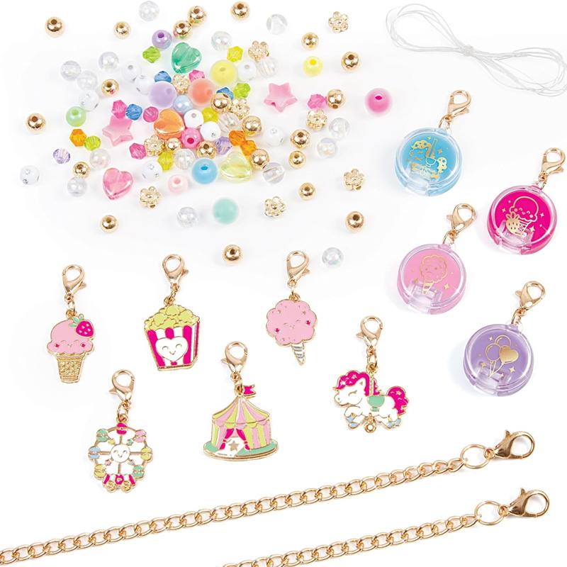 Make It Real Diy 2705 Pulseras De Brillo Labial Carnaval Dulce Giratorio