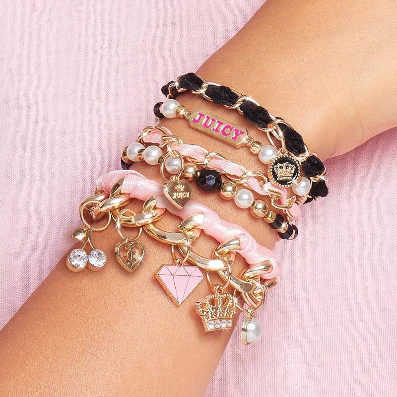 Make It Real Diy 4431 Juicy Couture: Pulseras, Mini Cadenas Y Dijes