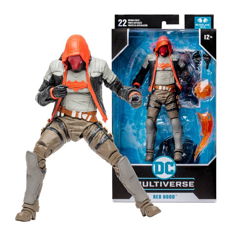 Mcfarlane Toys Batman 15387 Figura Red Hood Dc Gaming 7 Pulgadas