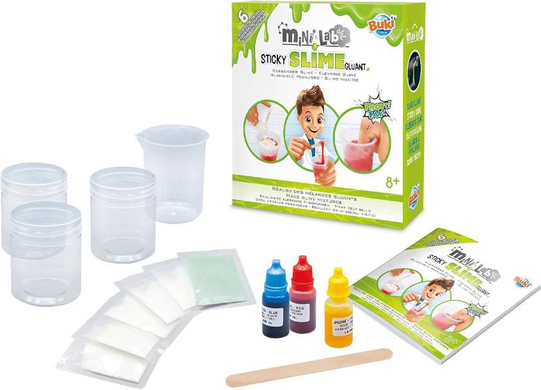 Buki France Mini Lab 3007 Slime 6 Experimentos