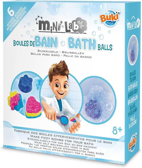 Buki France Mini Lab 3010 Bombas De Bano 6 Experimentos