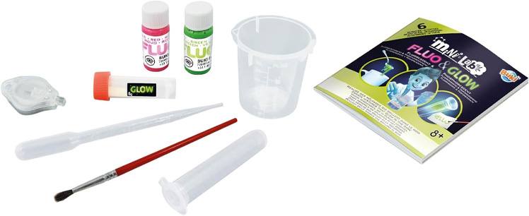 Buki France Mini Lab 3011 Fluorescente Y Brillo 6 Experimentos