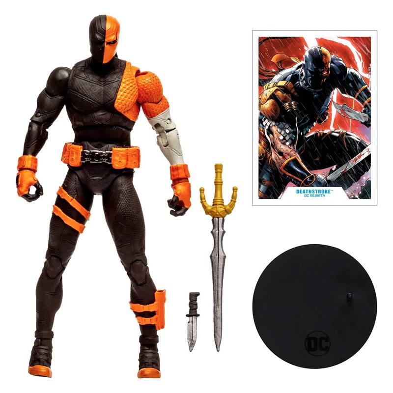 Mcfarlane Toys Dc Comics 15288 Figura Deathstroke Dc Multiverse 7 Pulgadas