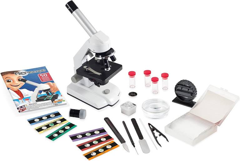 Buki France Ciencia Mr600 Microscopio Con 50 Experimentos