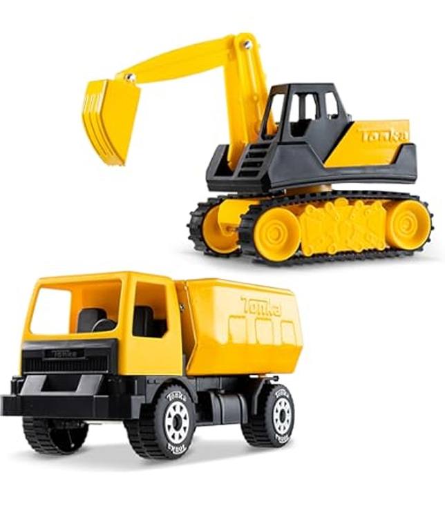 Funrise Inc. Cat 82050 Vehiculos Resistentes Paquete De 2 Surtidos 15 Pulgadas