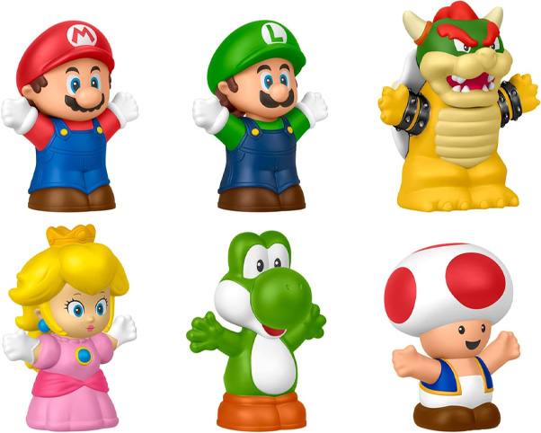 Mattel Fisher Price Jhg63 Mario Bros Figuras Serie 26 Multipack