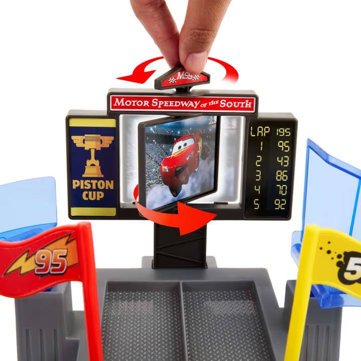 Mattel Disney Jhl42 Cars Pista Acrobacias Circuito Velocidad