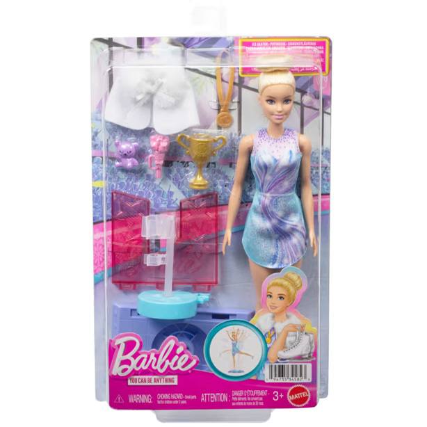 Mattel Barbie Jkb48 Set Patinadora Sobre Hielo