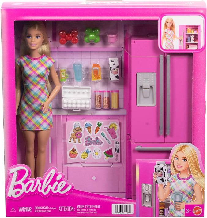 Mattel Barbie Jkb52 Set Casa Con Cocina